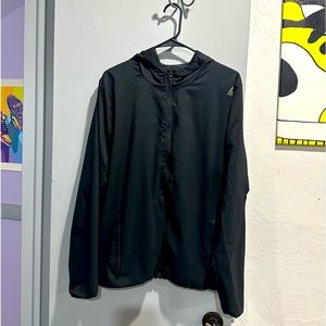 Rebook Black Windbreaker